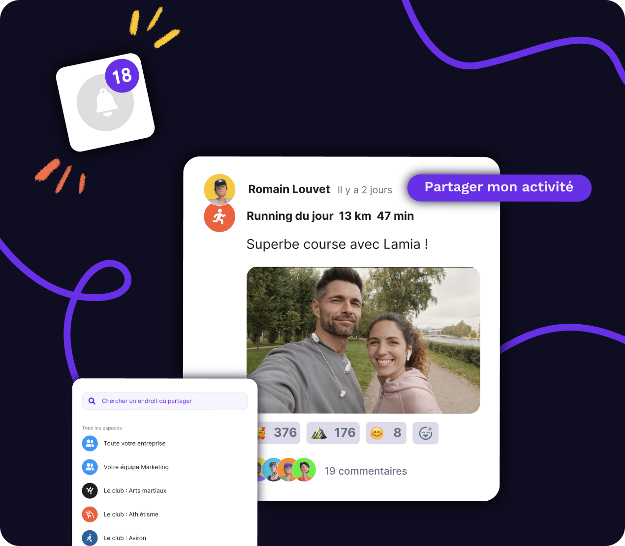 app-challenge-cohesion-entreprise-collegues-sport