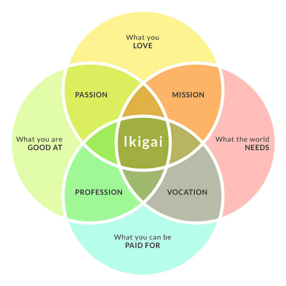 Ikigai method: support staff find their reason for being