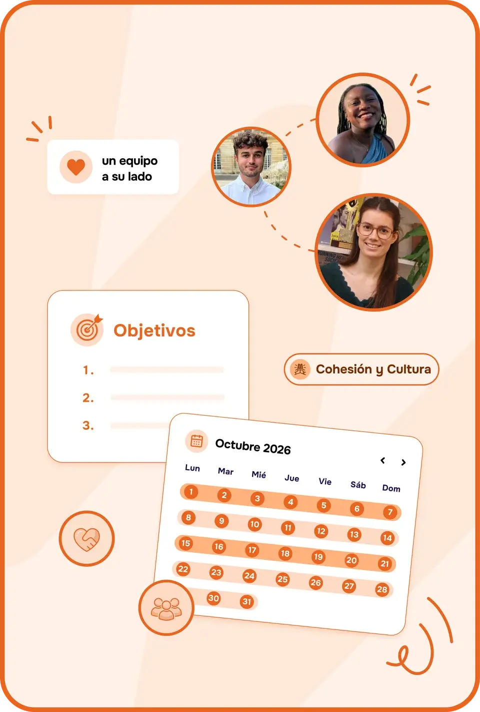 Ilustración United Heroes: identificar lo que debe unir