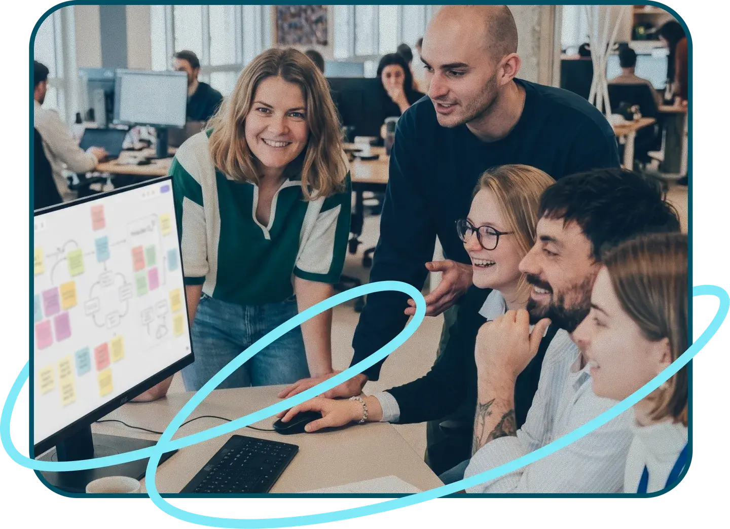 Team during a collaborative workshop